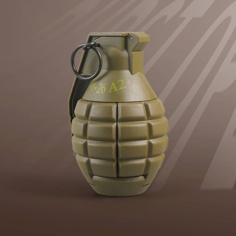 THE NEW M26-NILONG GREEN GRENADE CAN BE RECYCLED